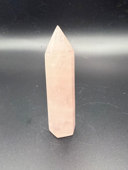 Rose Quartz Point from Madagascar