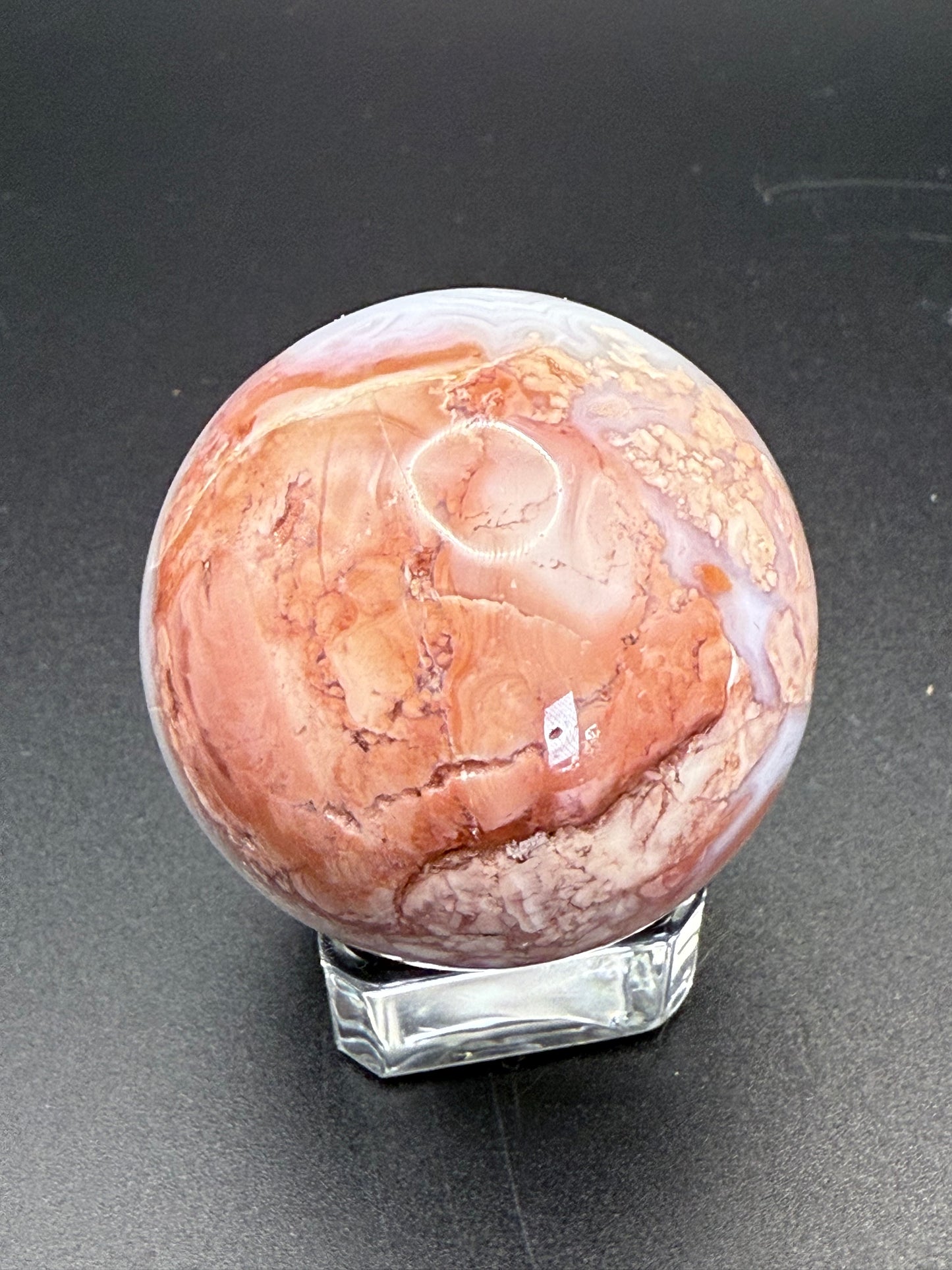 Druzy Pink Petal Agate