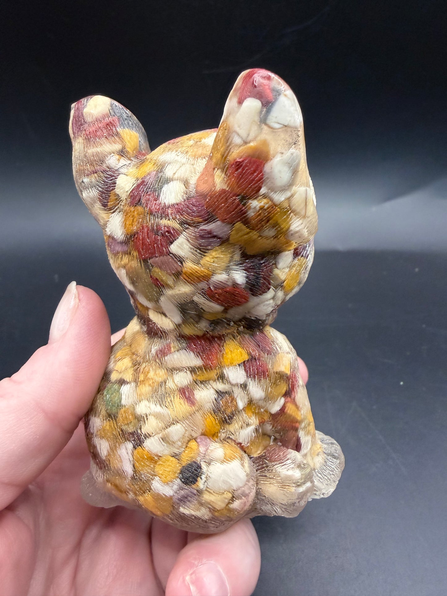 Mookaite Chips French Bulldog – 12cm
