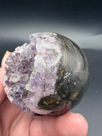 Amethyst Geode Sphere B