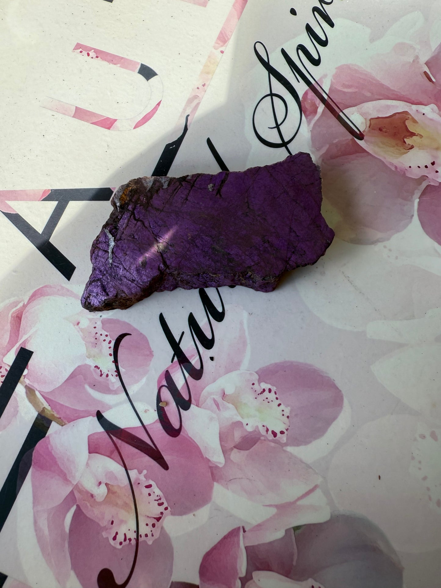 Rare Purpurite Slab