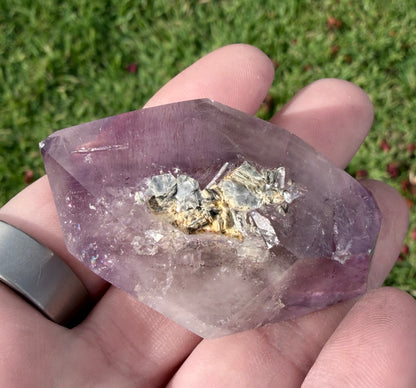 Included Amethyst Double Terminated Point Madagascar – 63g