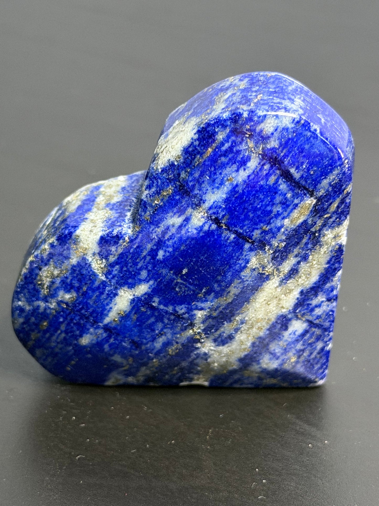 Lapis Lazuli Self-Standing Heart B