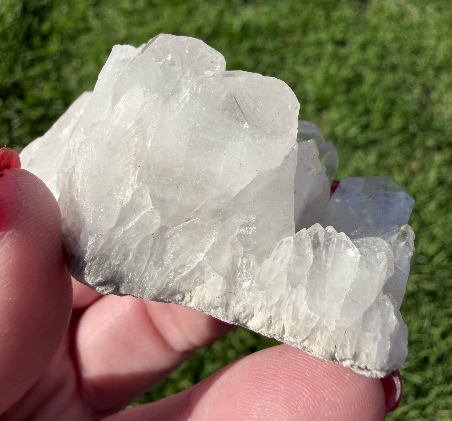 Clear Quartz Mini Cluster – 64g