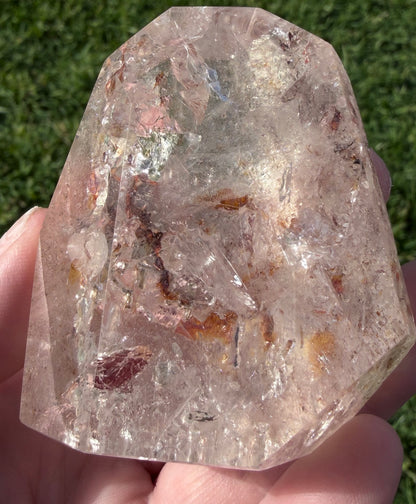 Included Clear Quartz Freeform – Madagascar Origin | Natural Inclusions | 135g