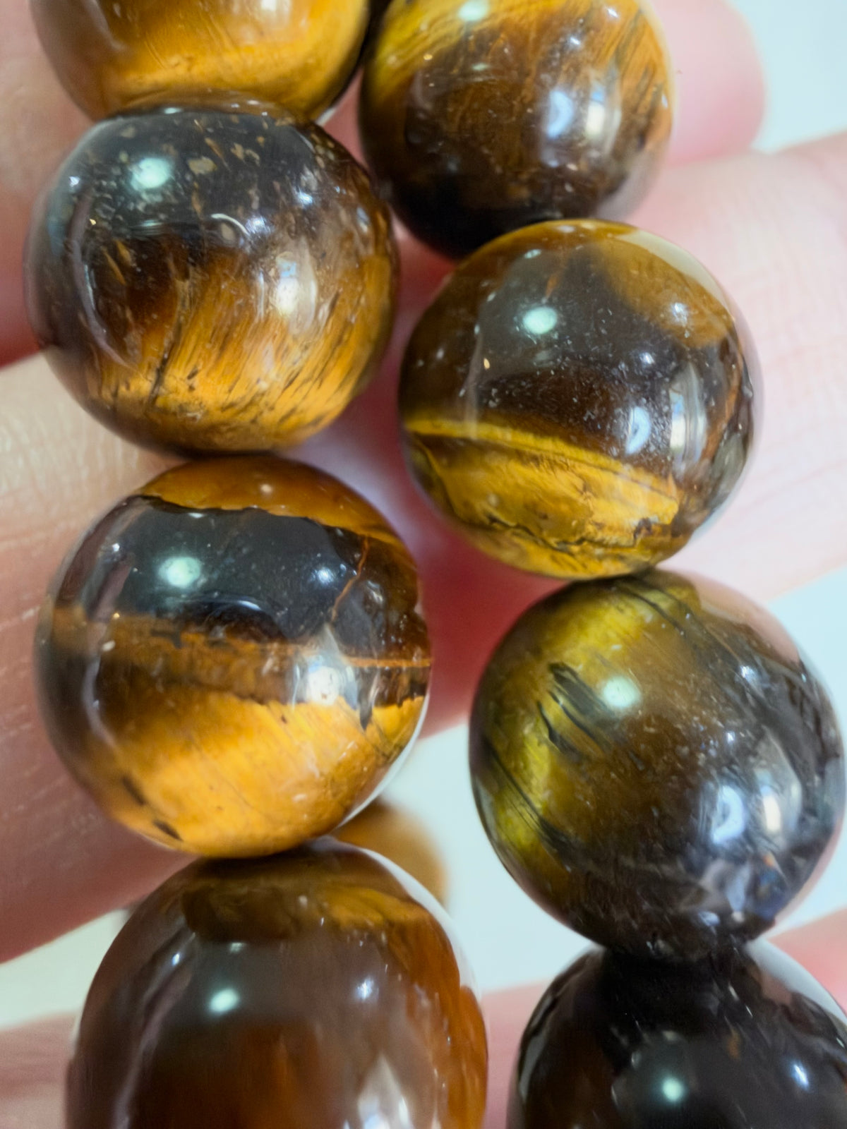 10mm Tiger’s Eye Bracelet
