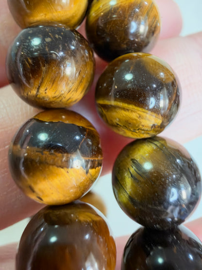 10mm Tiger’s Eye Bracelet