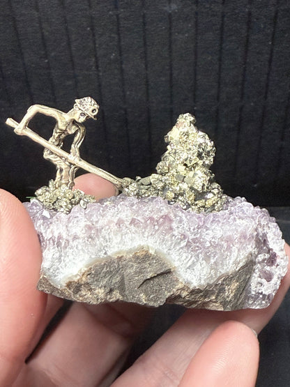 Pyrite Miner - Crystal wonderland By Lisa