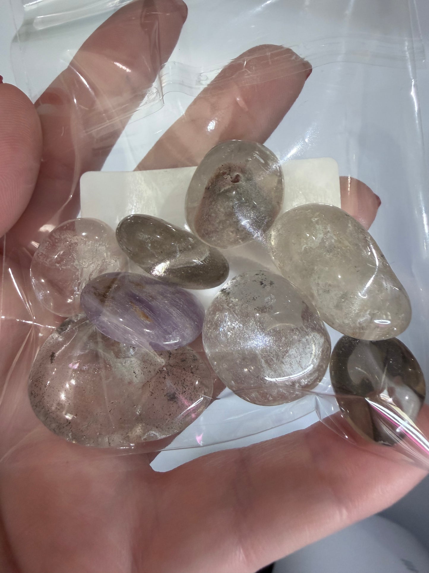 Mixed Quartz Tumbles – 50g