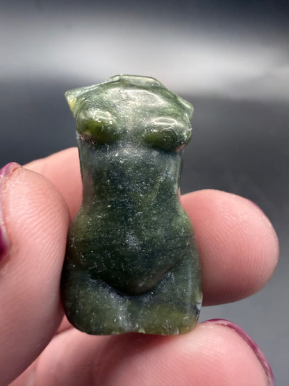 Goddess Torso Crystal Carvings