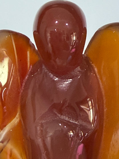 Carnelian Angel – 6cm