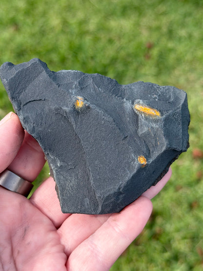 Natural Pyrite on Shungite Specimen – 174g