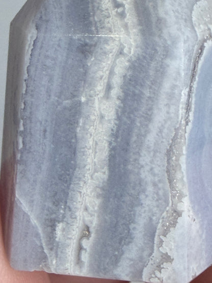 Blue Lace Agate Tower – 3.6cm | 22g