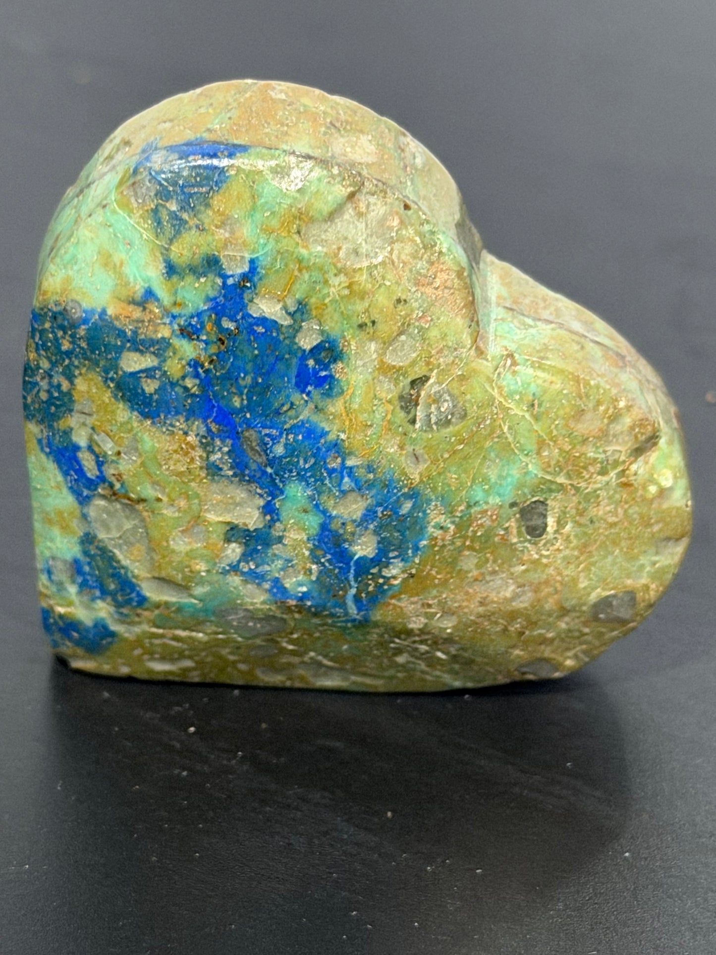 Chrysocolla Heart B