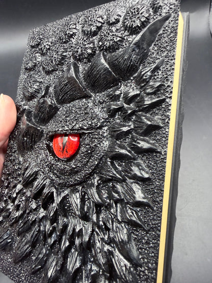 Tanokay 3D Dragon Eye Sculpture Journal