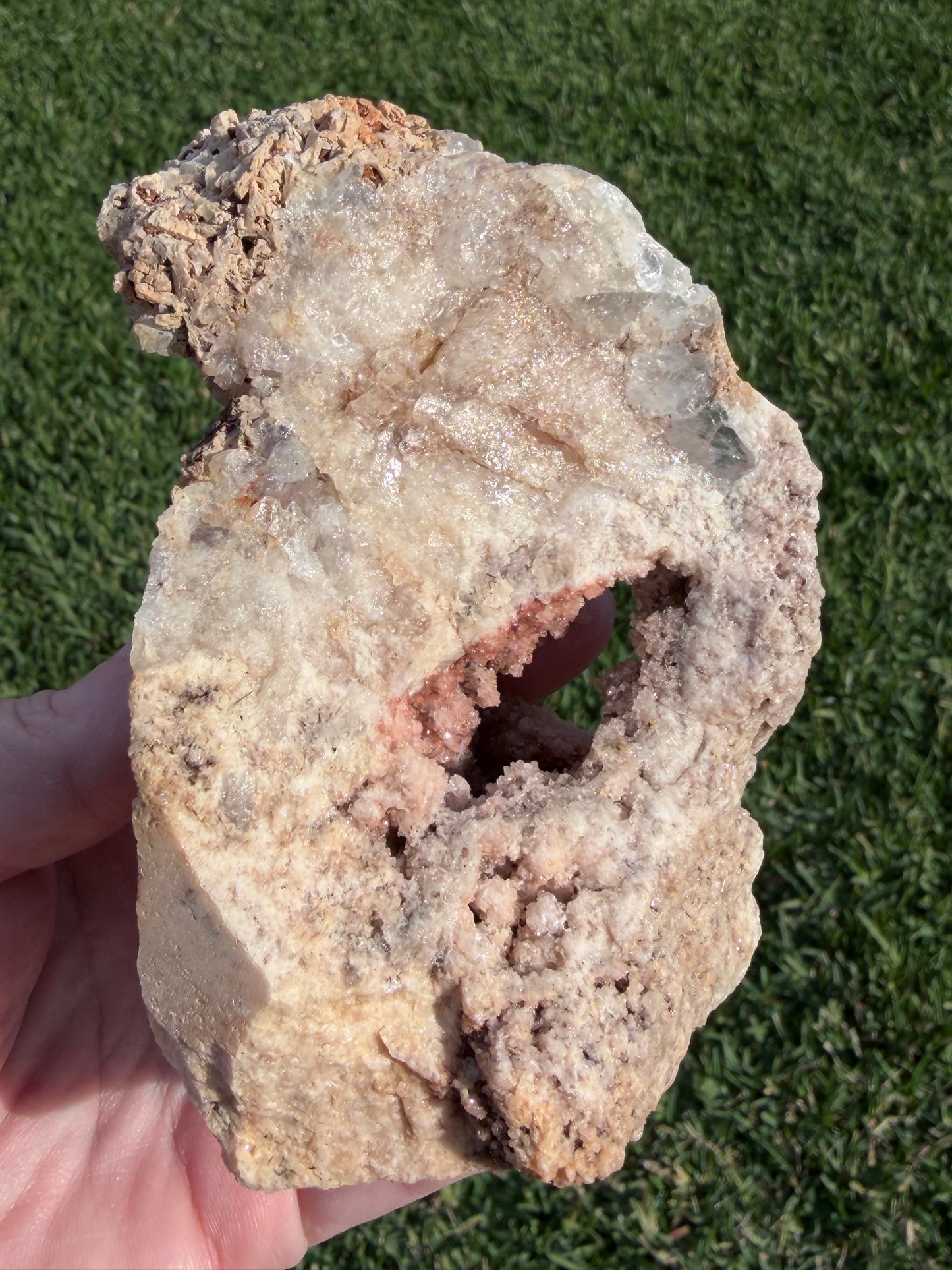 Pink Amethyst Druzy Freeform 480g
