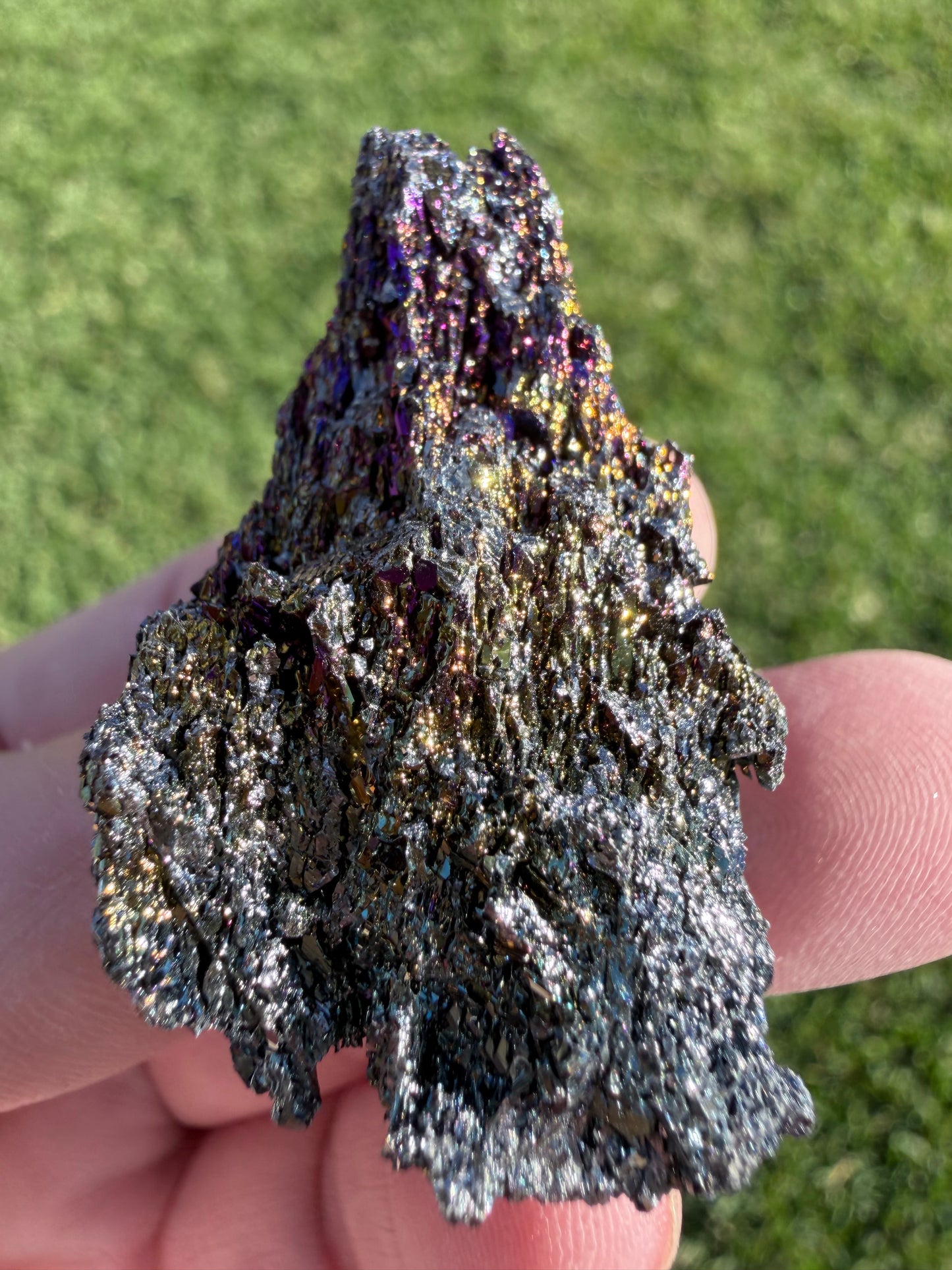 Rainbow Hematite Specimen