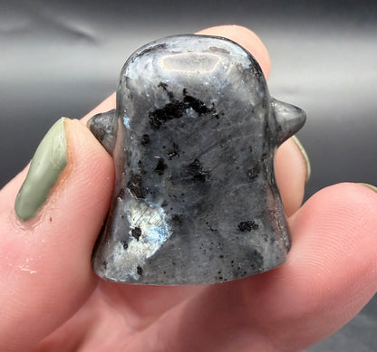 Larvikite Ghost Carving 3cm
