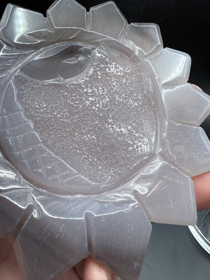 Druzy Agate Sunflower