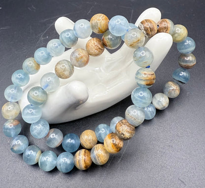 Blue Onyx 8mm Bracelet