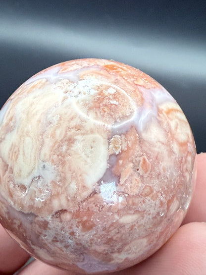 Druzy Pink Petal Agate
