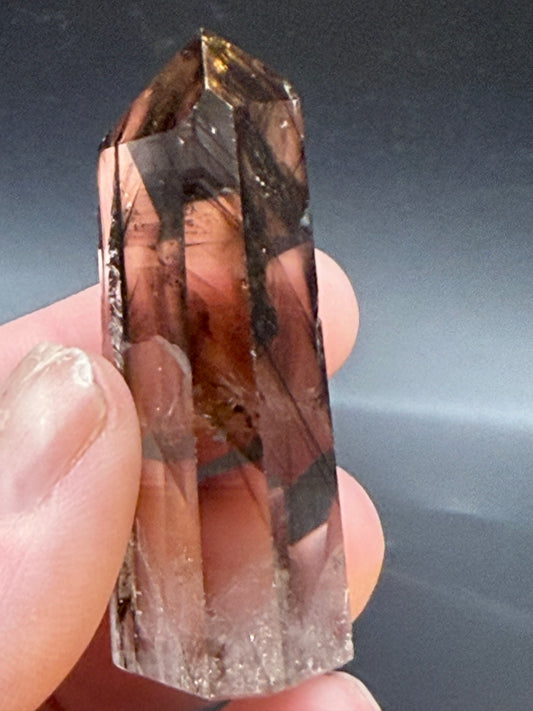Smoky Quartz Phantom Tower