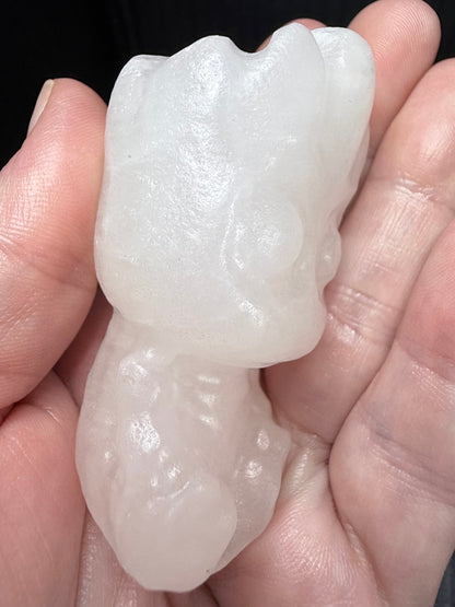 White Calcite Groot 7cm