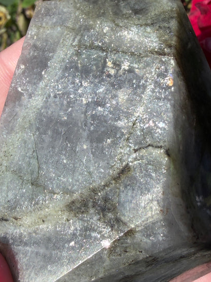Labradorite Crystal Freeform – Copper Flash | 157g H