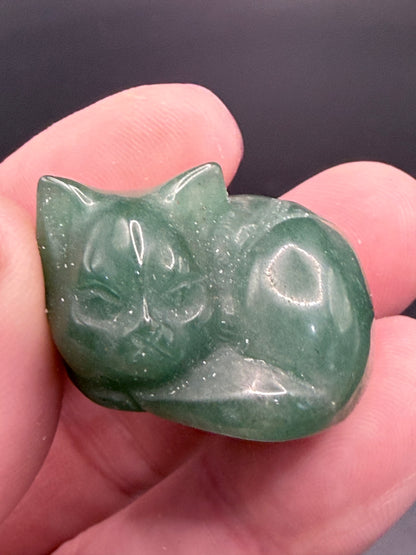 Sleeping Crystal Cats – Peace, Comfort & Protection