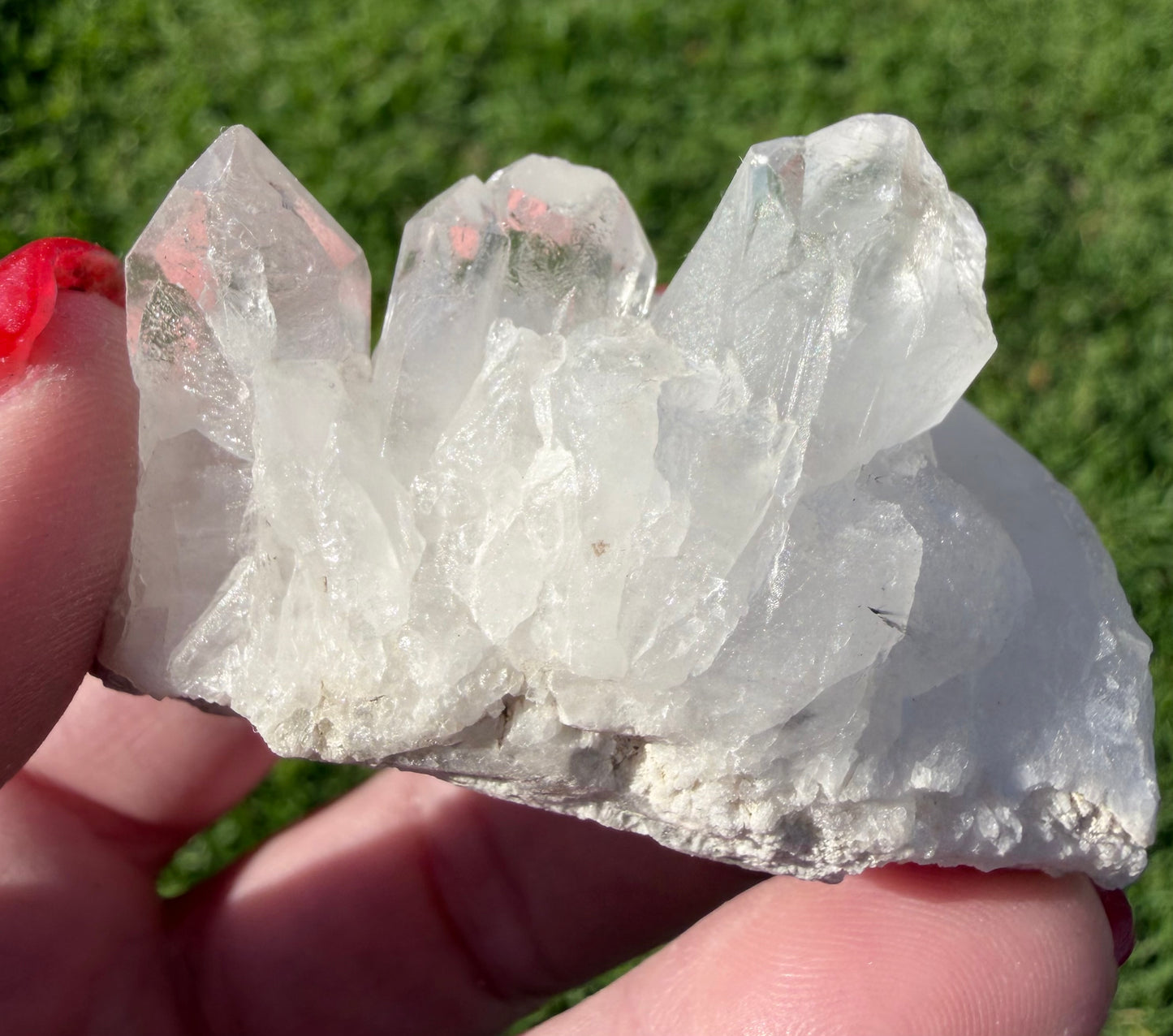 Clear Quartz Mini Cluster – 64g
