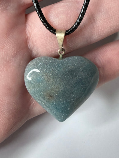 Trolite Heart Pendant Necklace