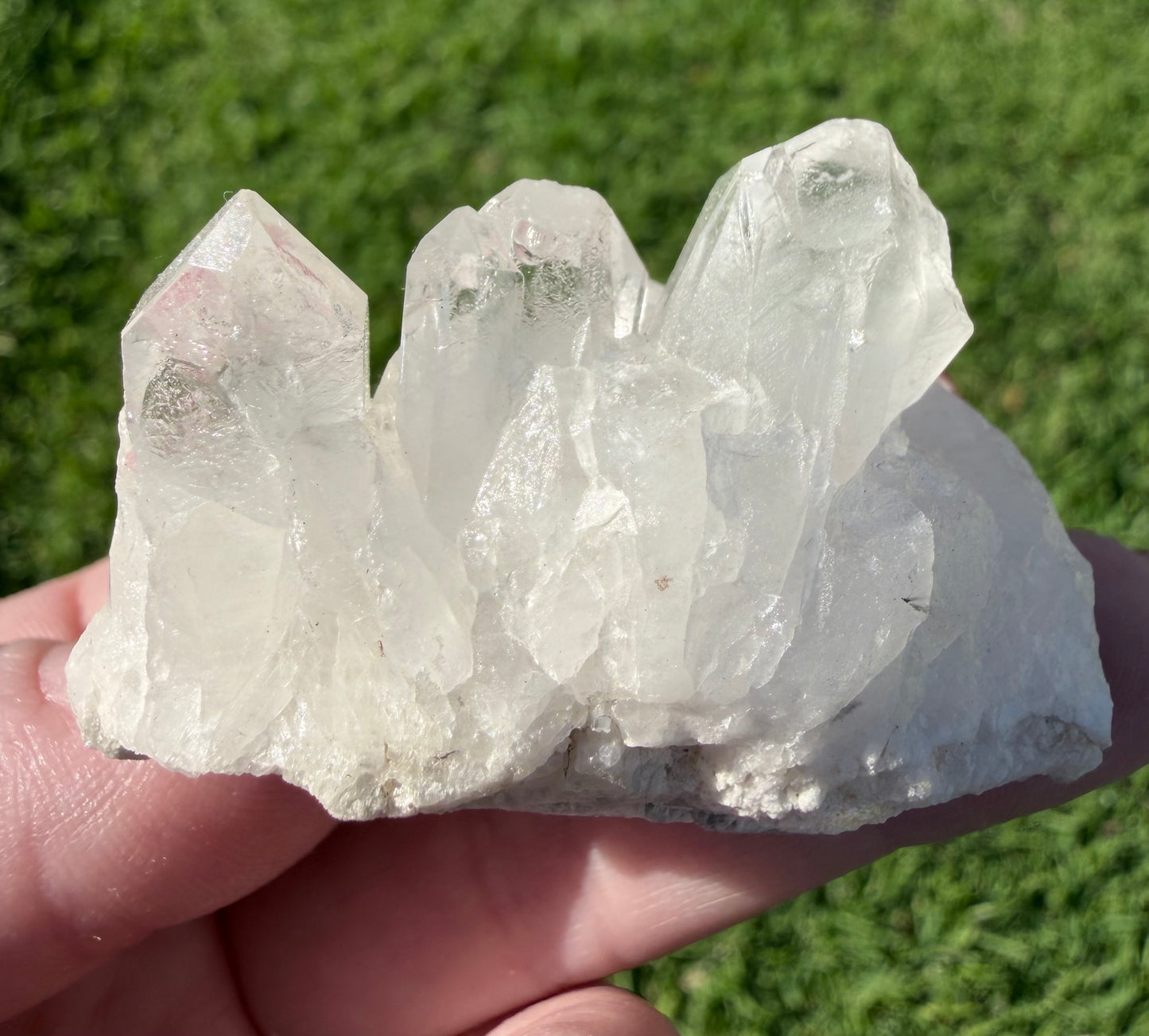 Clear Quartz Mini Cluster – 64g