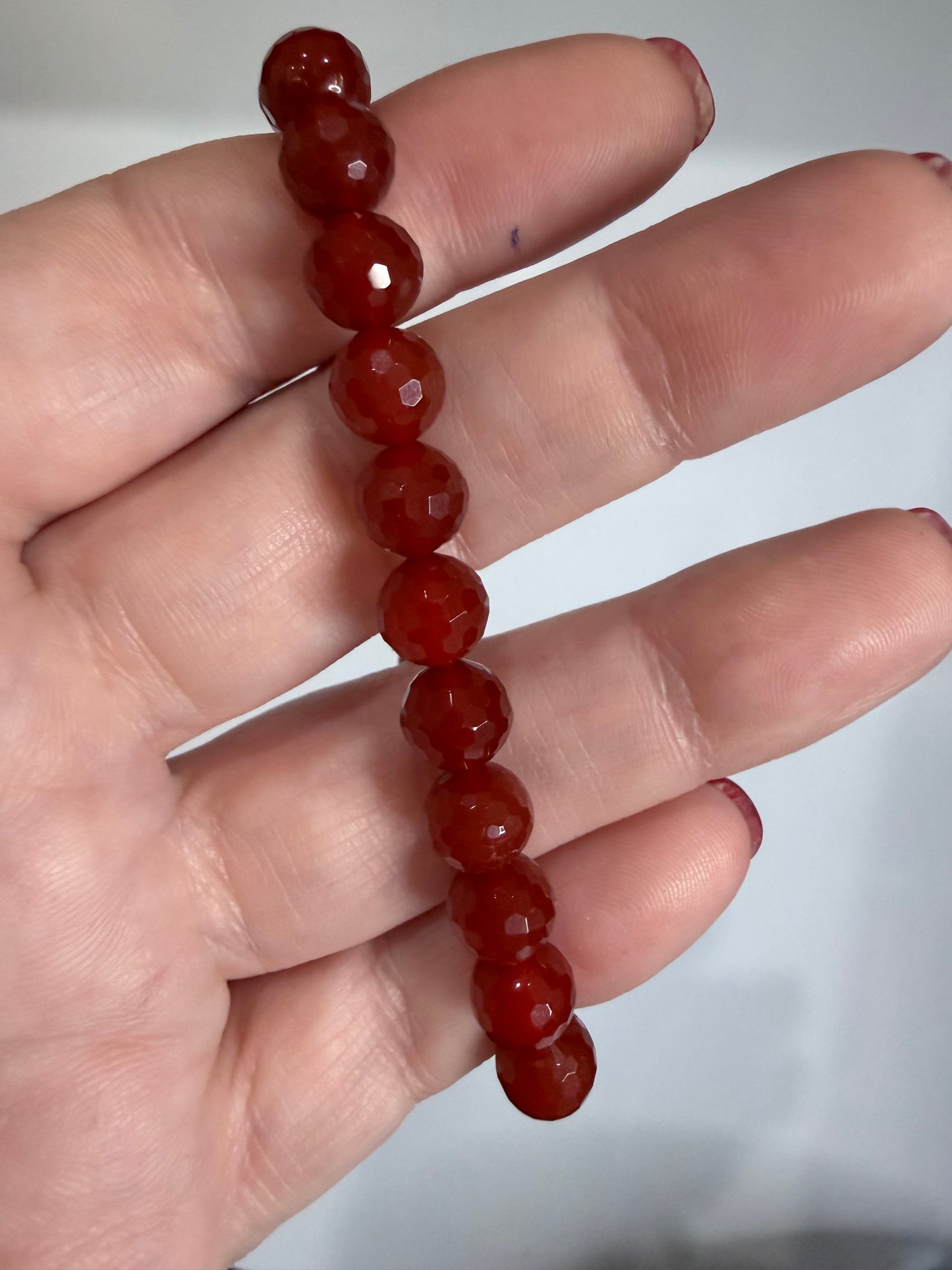 8mm Carnelian Faceted Bracelet

Confidence • Motivation • Vitality