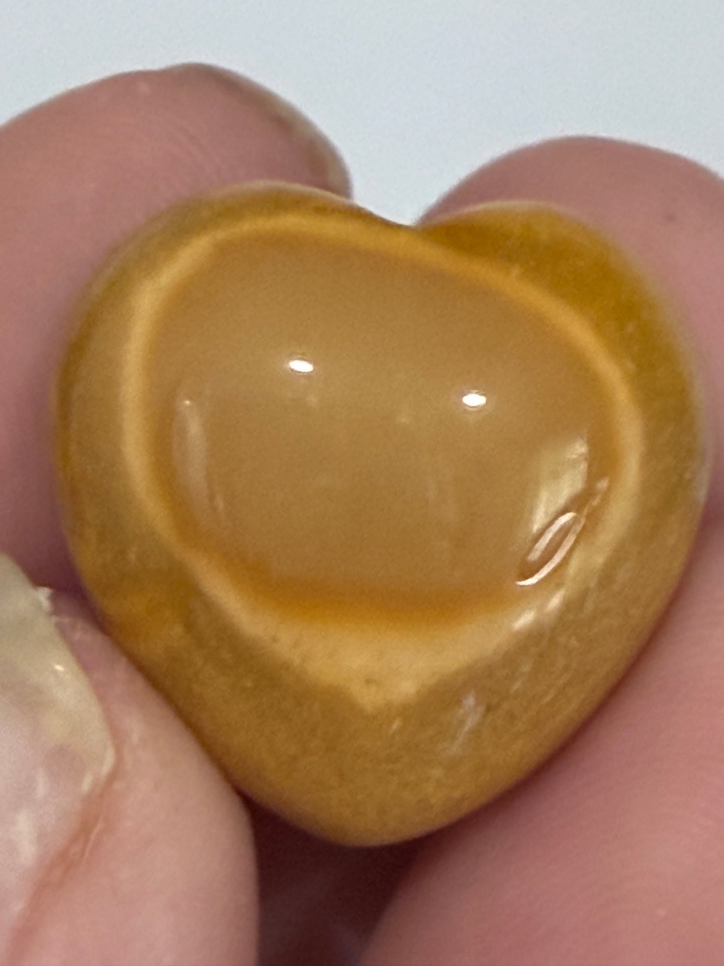 2cm Mini Crystal Puffy Hearts