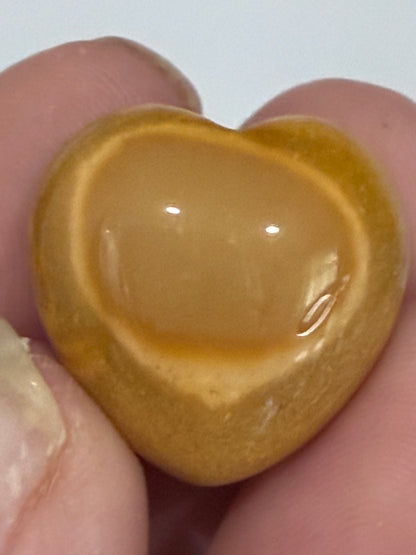 2cm Mini Crystal Puffy Hearts