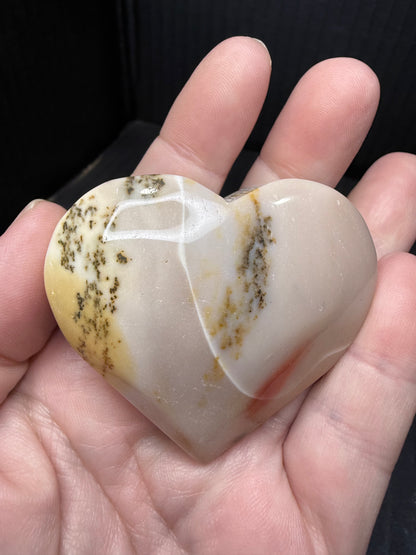 Mookite Jasper Heart