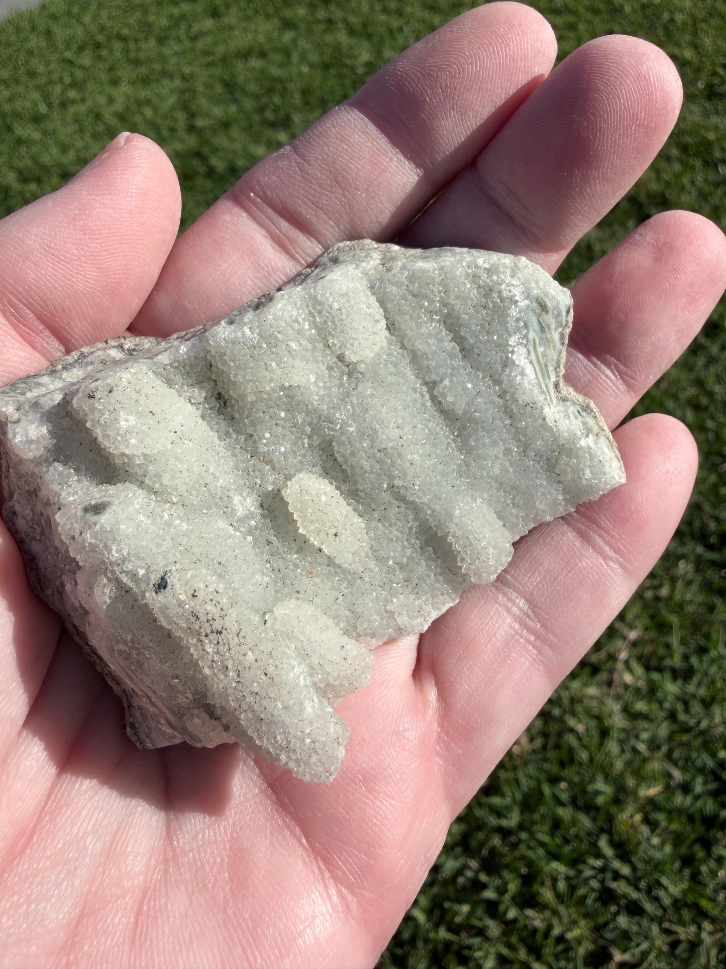 Jalgaon Chalcedony Druzy Specimen | 81g