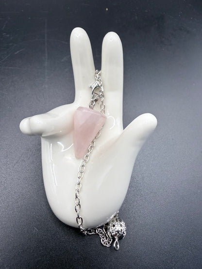 Rose Quartz Pendulum