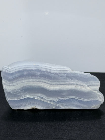 Blue Lace Agate Cake Slice – | 17g H