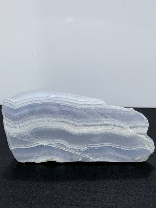 Blue Lace Agate Cake Slice – | 17g H