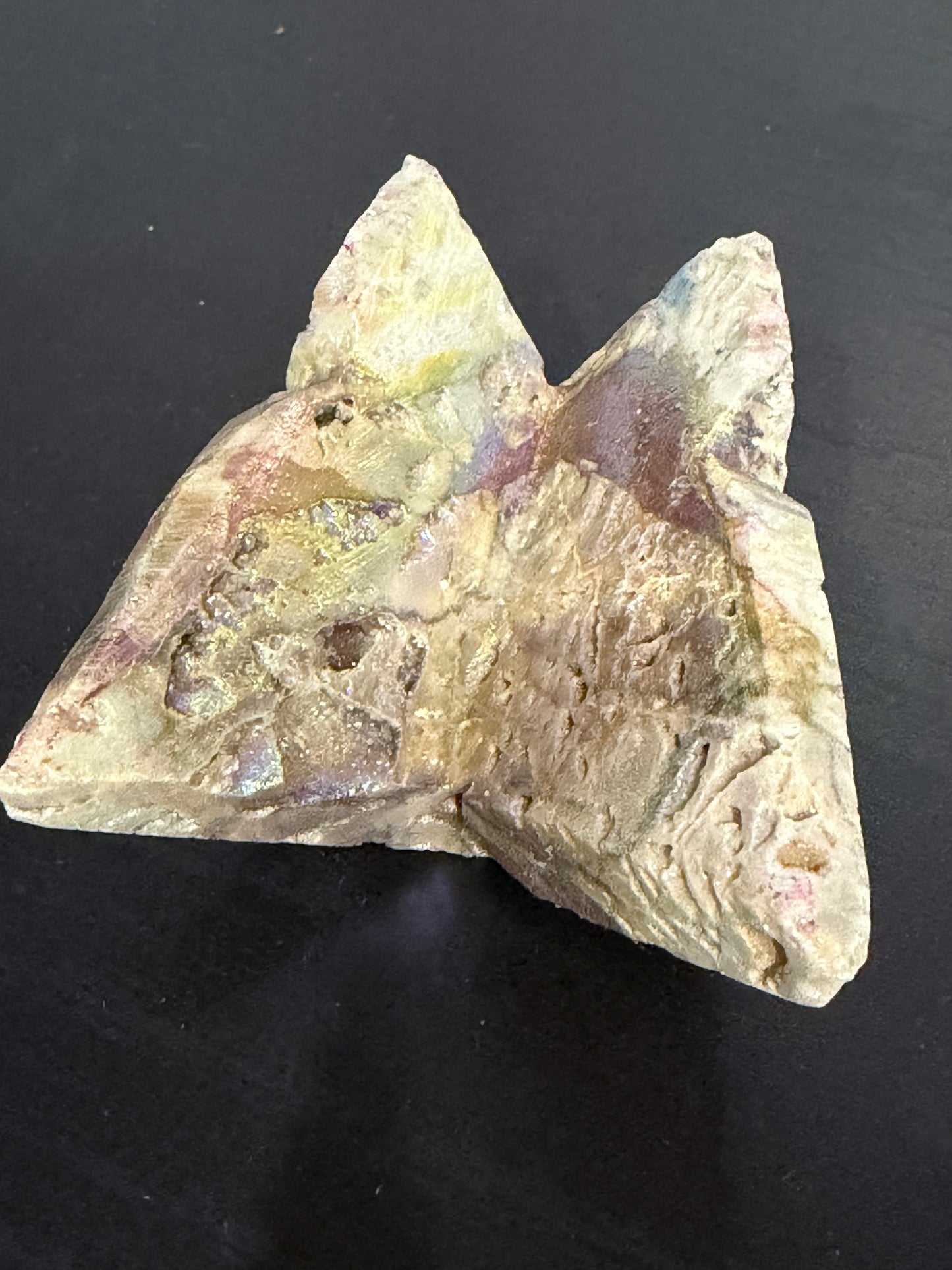 Aura-Coated Sphalerite Butterfly A