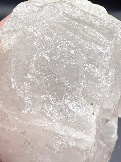 Clear Quartz Raw Candle Holder