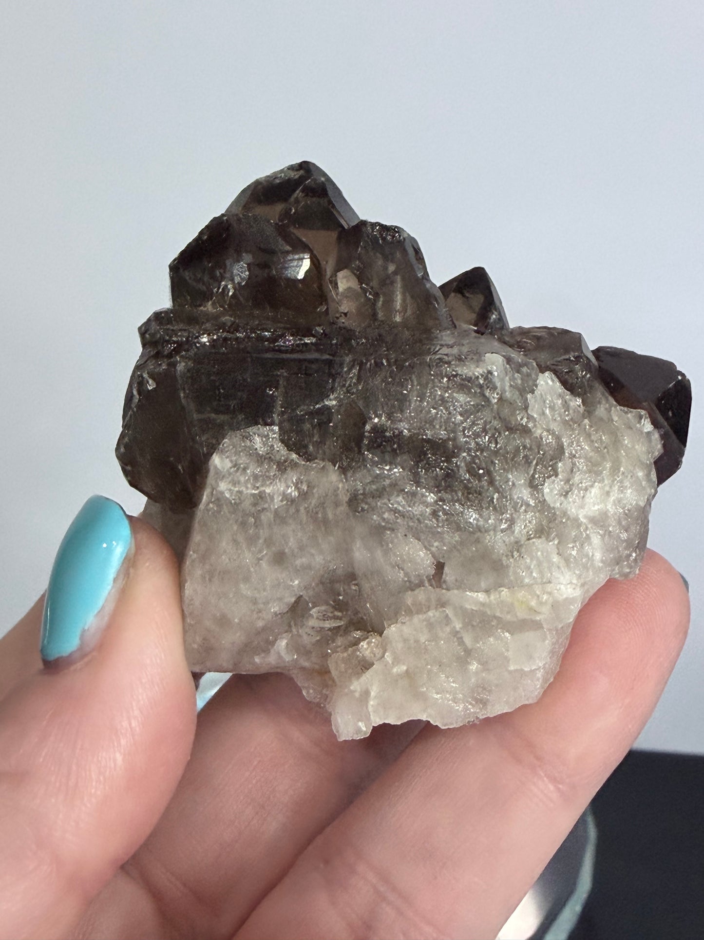 Smoky Quartz Cluster Brazilian– Grounding & Protection 114g |