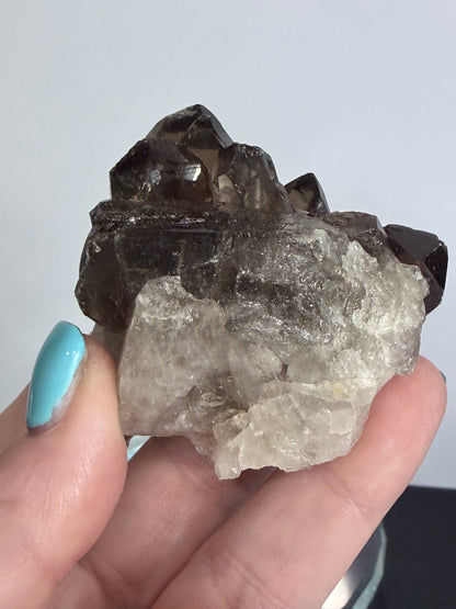 Smoky Quartz Cluster Brazilian– Grounding & Protection 114g |