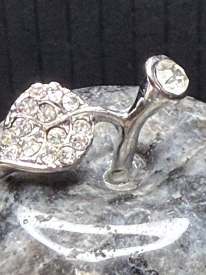 Larvikite Apple Carving 🍏🖤 (4.5cm)