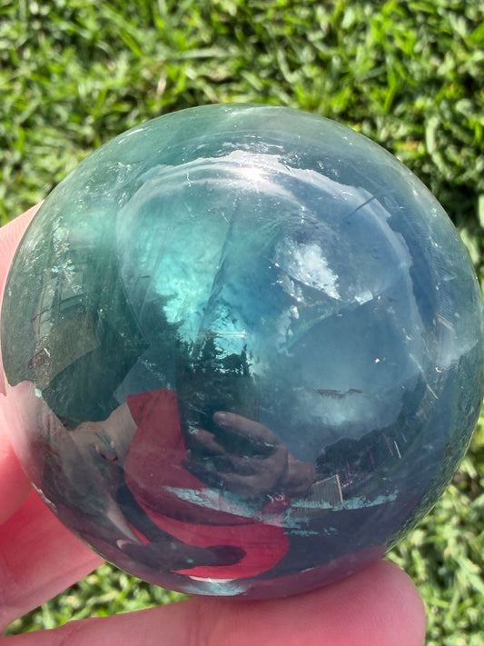 Blue Fluorite Sphere – 5.5cm | 274g