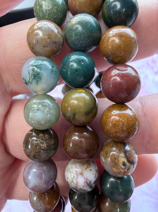 8mm Ocean Jasper Bracelet

Joy • Positivity • Emotional Balance