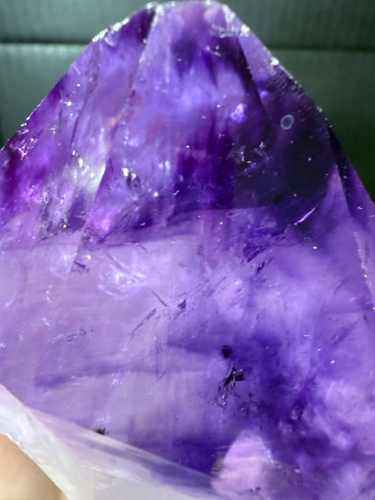 Amethyst Tooth with Custom made stand