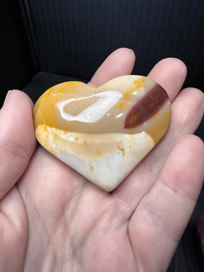 Mookite Jasper Heart