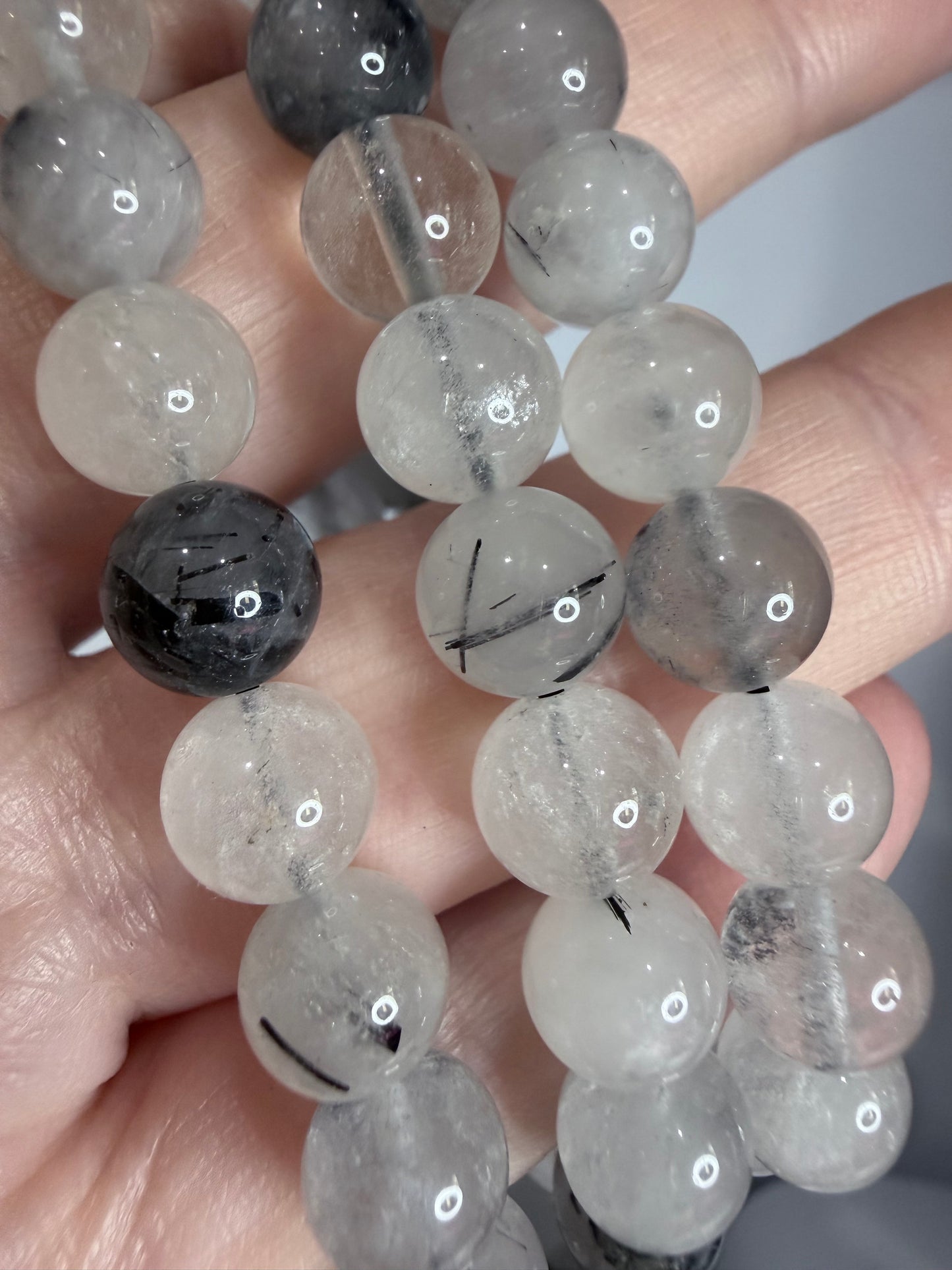 8mm Tourmalinated Quartz Bracelet

Protection • Grounding • Energy Balance